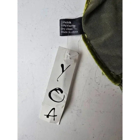 NEW Luxurious Statement Evening Shawl Wrap Velvet Burnout Silk Viscose Art Deco - Picture 5 of 6